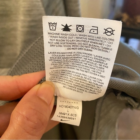 NIKE Men Gray USC Basketball Hoodie Sweatshirt Size Large - Picture 7 of 7